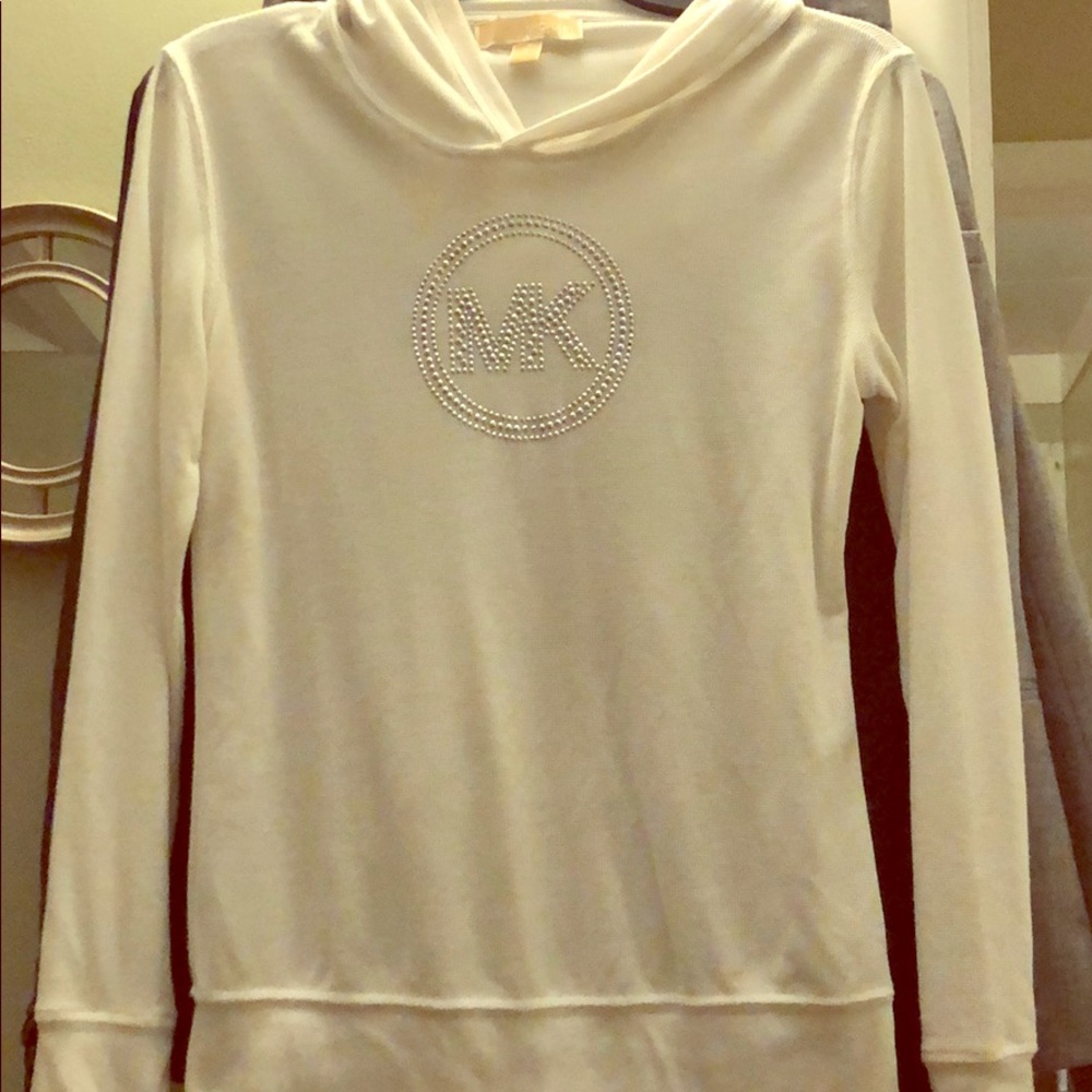 Michael Kors long sleeve shirt with hood
